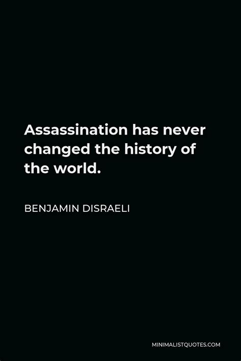 Assassination Quotes | Minimalist Quotes