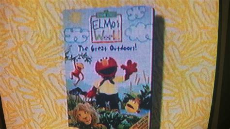 Elmo’s World The Great Outdoors And Elmo Has Two Hands Ears And Feet ...