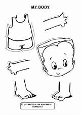Body Parts Coloring Page At Sascalledblog Blog sketch template