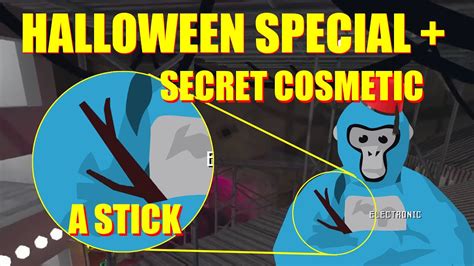 Gorilla Tag 'The Stick - A Secret Cosmetic' what is it and whats it for ...