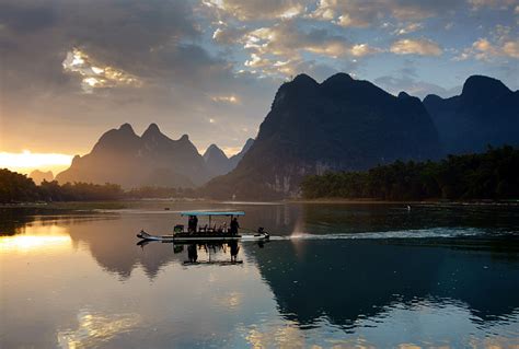 Li river sunrise