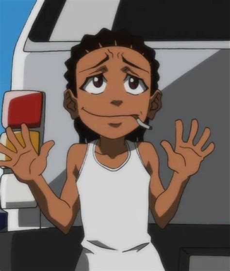 Boondocks | Boondocks drawings, Boondocks, Cartoon profile pics