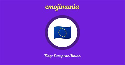 🇪🇺 Flag: European Union emoji Copy & Paste - Emojimania