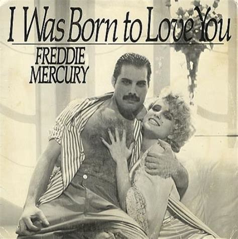 Freddie Mercury I Was Born To Love You Brazilian Promo 7" vinyl single (7 inch record / 45) (156285)