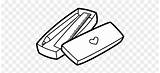 Pencil Case Coloring Page sketch template