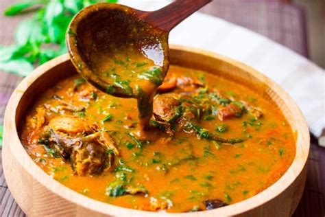 Recipe On How To Make Ogbono Soup - Nigerian food recipes from Ernest