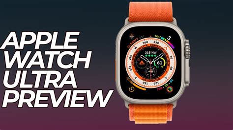 Apple Watch Ultra Hands-on | One of the best fitness watches? - YouTube