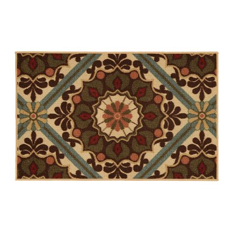 Jackson Floral Medallion Scatter Rug | Scatter rugs, Rugs, Accent rugs