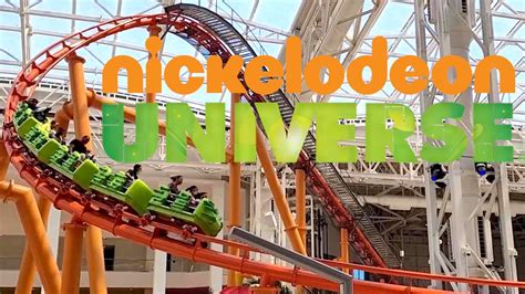 Nickelodeon Universe (New Jersey) at American Dream Tour & Review - YouTube