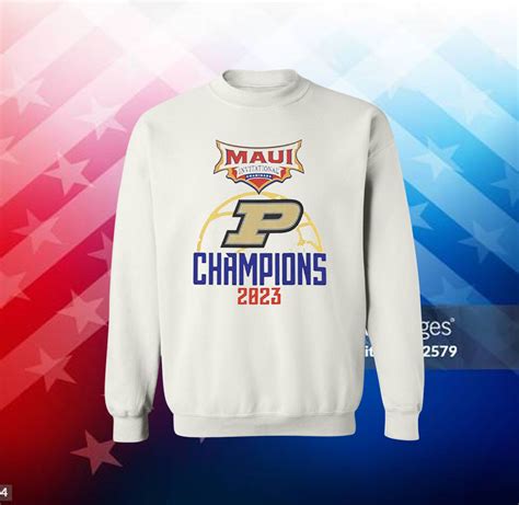 Purdue Maui Invitational Champions 2023 Shirt