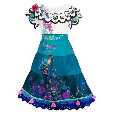 This Mirabel costume is as enchanting as the magical Madrigal Family from Disney's Encanto. With ...