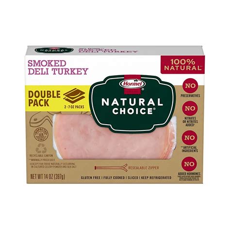 Hormel Natural Choice Smoked Turkey, Family Pack - Shop Meat at H-E-B