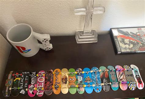 My tech deck collection, I have been collecting for the last three ...