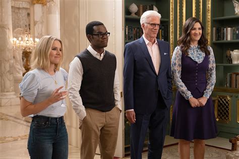 Kristen Bell & Ted Danson Describe Their 'Good Place' Characters' Endings