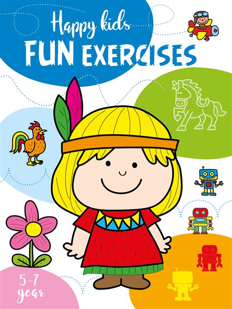 Happy Kids - Fun exercises - Cuberdon books