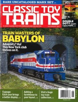 Behind the scenes: How we make the cover of Classic Toy Trains - Trains