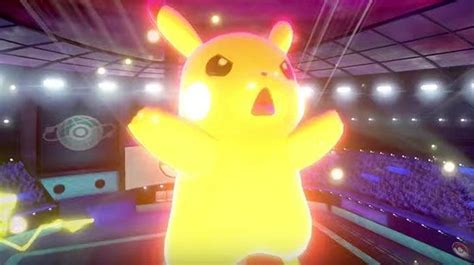 Pokemon Sword & Shield Shows First Look at Dynamax Pikachu, Other ...