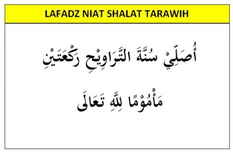 Tata Cara Shalat Tarawih, Niat, Bacaan dan Keutamaan