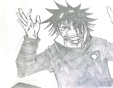 Fushiguro Megumi Pencil Sketch : r/JuJutsuKaisen