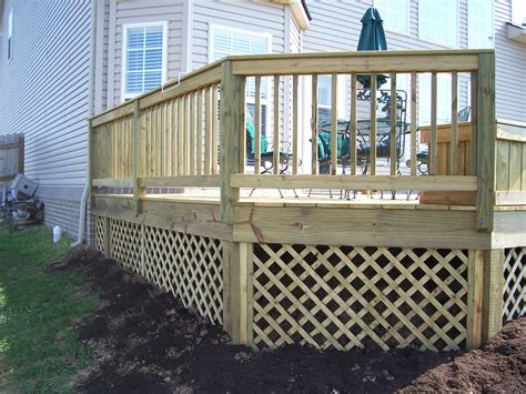 Deck Skirting Ideas With Lattice