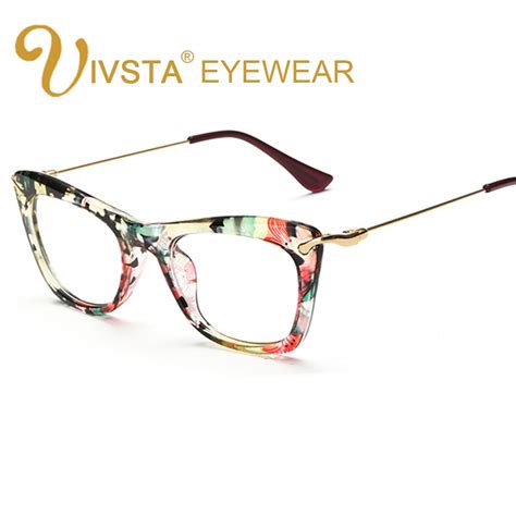 IVSTA Butterfly Women Glasses Frame Cat Eyewear Cat Eye Glasses Optical ...