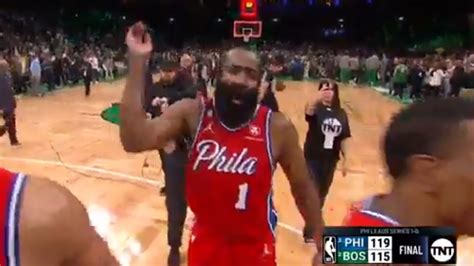 James Harden had surprising reaction to Sixers' Game 1 win