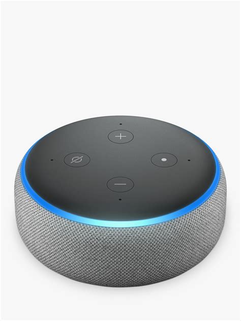 Amazon Echo Dot Smart Device with Alexa Voice Recognition & Control, 3rd Generation, Grey ...