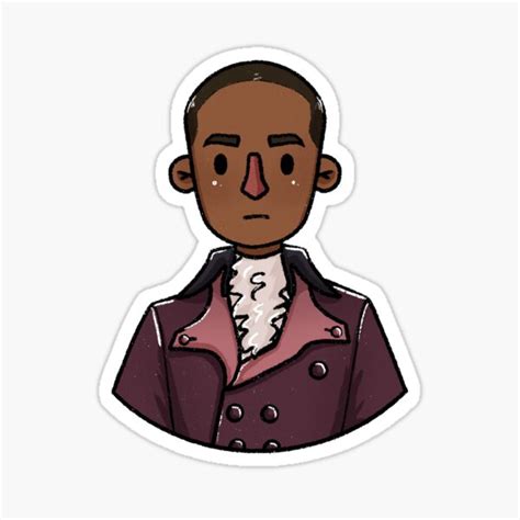 "Aaron Burr from the hit musical, Hamilton" Sticker for Sale by OUXEV ...