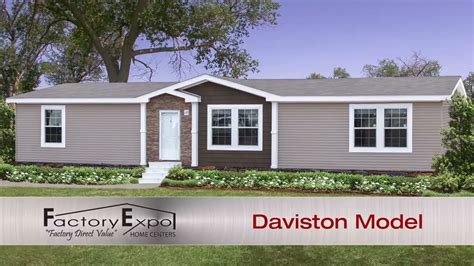 Daviston Mobile Home from Factory Expo Homes - YouTube