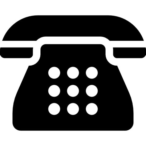 Telephone Basic Rounded Filled icon