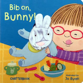 Bib on, Bunny - Children's Finger Puppet Book - School Club Educational ...