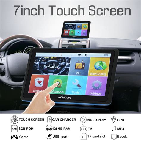 7inch 8GB HD Touch Screen Car Truck GPS Navigator SAT NAV US Map NEW ...