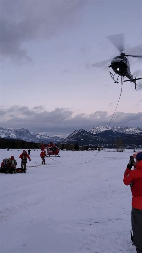 Fallen ice climber in central Alberta successfully rescued | CBC News