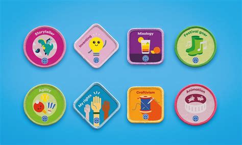 New badge designs for Girlguiding – in pictures | Thinking day