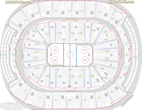 Toronto Scotiabank Arena seating chart - NHL Toronto Maple Leafs hockey ...