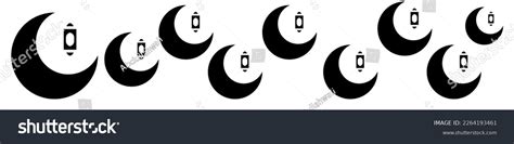 Islamic Characters Icon Azan Isolated White Stock Illustration ...