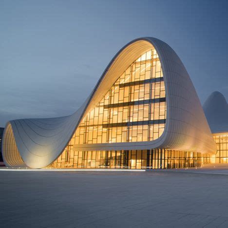 Heydar Aliyev Centre by Zaha Hadid Architects located in Baku ...