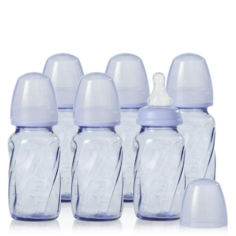 Evenflo Feeding Vented + BPA-Free Glass Baby Bottles - 4oz, Lavender, 6ct - Walmart.com ...