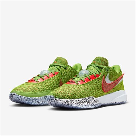 Nike LeBron 20 - Green Apple/Reflect Silver - Mens Shoes | Pro:Direct ...