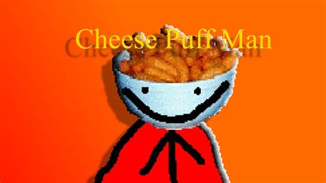 cheese puff man - YouTube