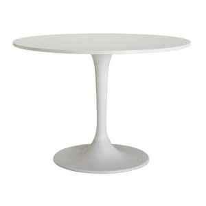 Ikea $120 pedestal table...like | White round dining table, Round dining table, Dining table