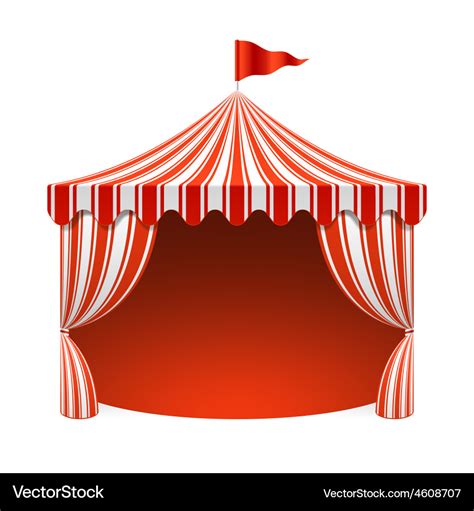 Circus tent Royalty Free Vector Image - VectorStock