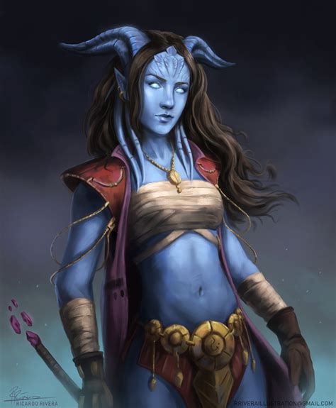 ArtStation - Female Draenei