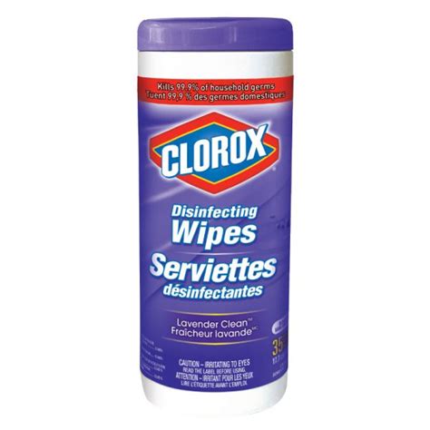 CLOROX-Disinfecting Wipes-Lavender - Transtar Sanitation Supply Ltd