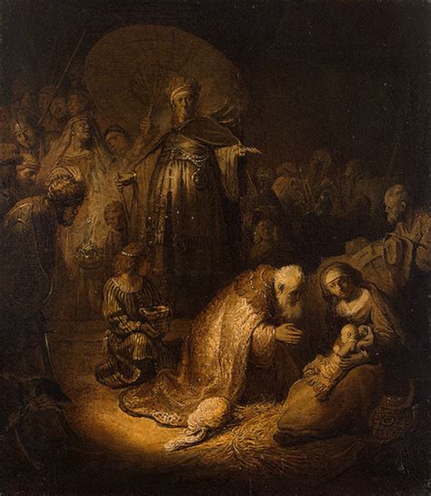 Adoration of the magi, 1632 - Rembrandt - WikiArt.org