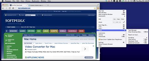 Coowon Browser (Mac) - Download, Review, Screenshots