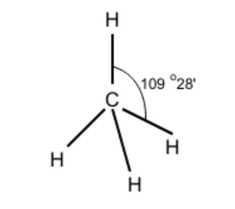 Between ch4 and cf4 which has lower bond angle