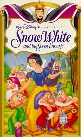 Amazon.com: Snow White and the Seven Dwarfs (Walt Disney's Masterpiece) [VHS]: Adriana Caselotti ...