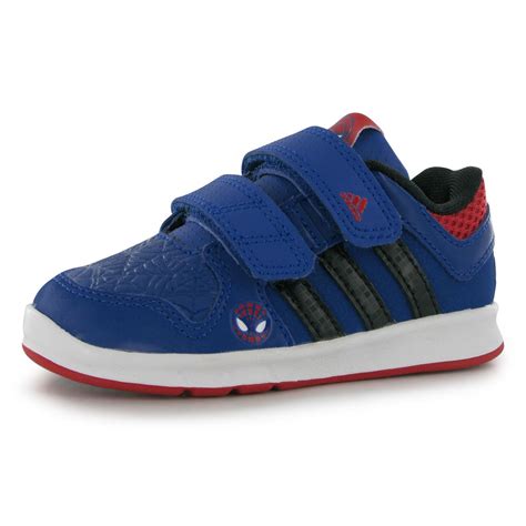 adidas Kids Spider Infant Boys Trainers Spiderman Detailing Children Sport Shoes | eBay