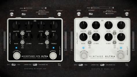 Neural DSP releases Darkglass Ultra Plugins: B7K Ultra & Vintage Ultra